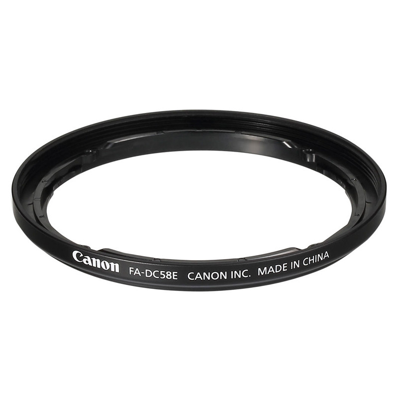 CANON Adaptateur de filtre FA-DC58E pour G1X MARK II