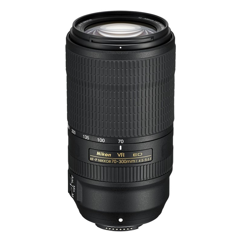 NIKON Objectif AF-P 70-300mm f/4.5-5.6E ED VR Garanti 2 ans