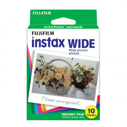 FUJIFILM Film Instax WIDE Monopack de 10 vues