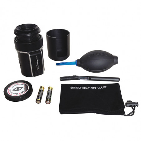 LENSPEN Kit de nettoyage capteur avec loupe éclairante - stylet - poire