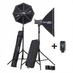 ELINCHROM KIT éclairage studio DLITE RX 4 SOFTBOX TO GO