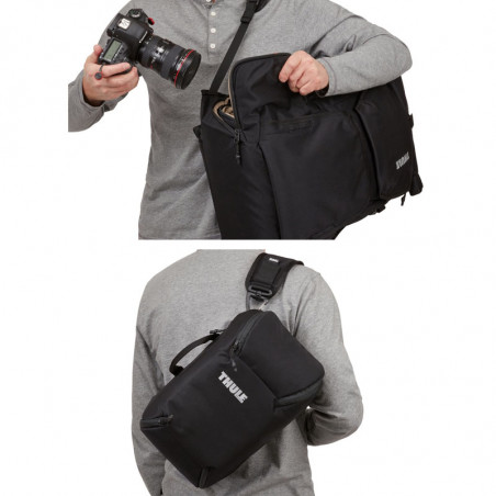 THULE Sac à dos Covert TCDK232 BLACK camera BP 32 noir