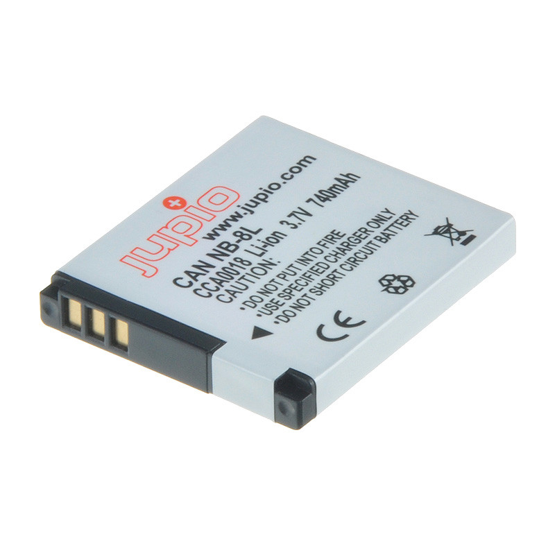 JUPIO Batterie Photo  Batterie Compatible Canon Nb-8l