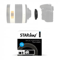 STARBLITZ bague d'adaptation T2 Compatible avec boitier NIKON F
