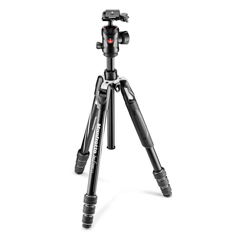 MANFROTTO Trépied Befree Aluminium MKBFRTA4GT-BH avec rotule ball