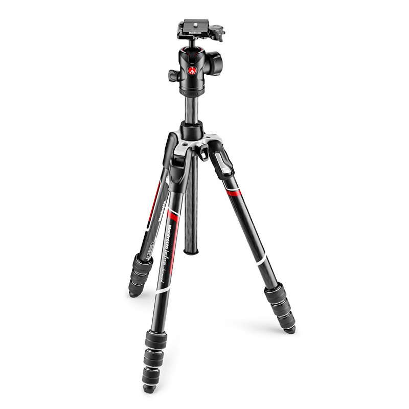 MANFROTTO Trépied Befree Advanced Carbone MKBFRTC4-BH twist lock avec rotule ball