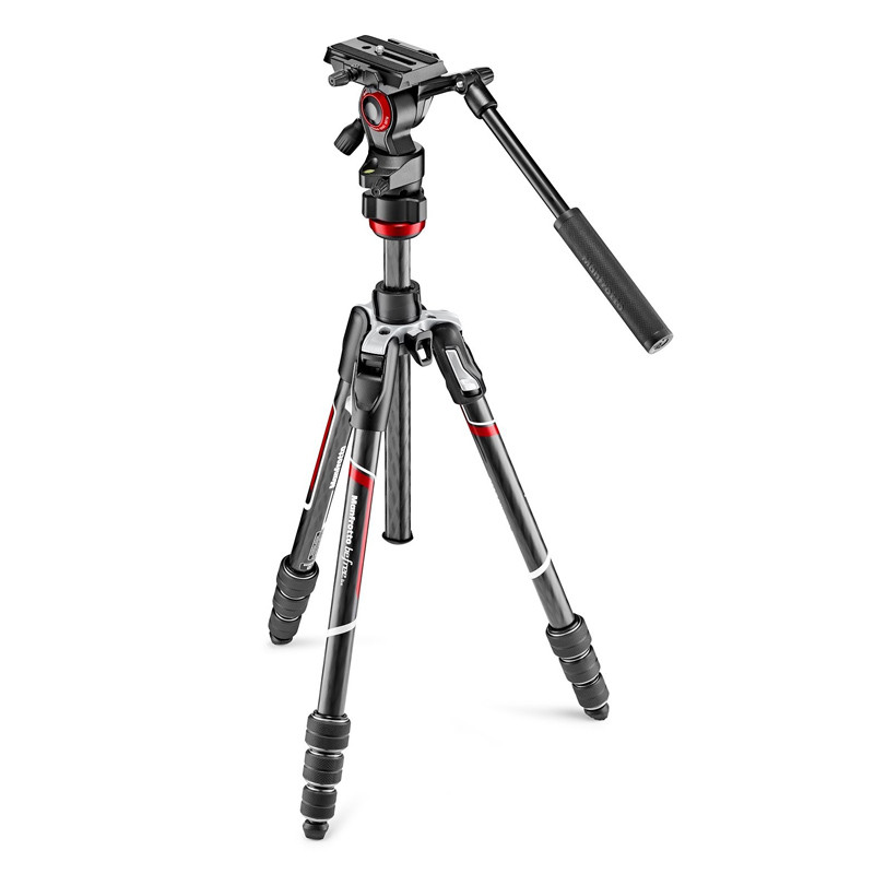 MANFROTTO Trépied Befree Live Carbone MVKBFRTC-LIVE twist lock avec rotule ball