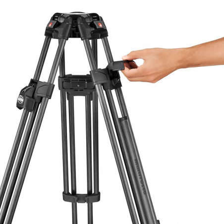 MANFROTTO Trépied 645 Rapide Double Tube Carbone