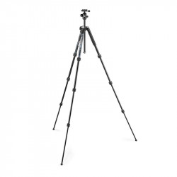 MANFROTTO Trépied Element MII aluminium noir 4 sections BH - MKELMII4BK-BH