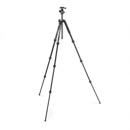 MANFROTTO Trépied Element MII aluminium noir 4 sections BH - MKELMII4BK-BH