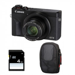 CANON Compact PowerShot G7X MARK III Garanti 2 ans+ Sac et Carte SD 4 Go