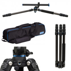 BENRO Trepied Photos carbone System GoPlus Travel Série2 4 Sectionse FGP28C