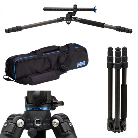 BENRO Trepied Photos carbone System GoPlus Travel Série2 4 Sectionse FGP28C