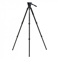 BENRO Trepied Vidéo Alu kit A373FBV6H + Rotule Vidéo BV6H