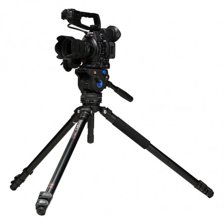 BENRO Trepied Vidéo Alu kit A373FBV6H + Rotule Vidéo BV6H