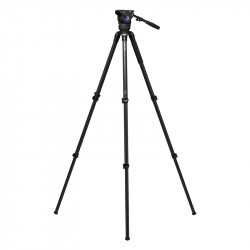 BENRO Trepied Vidéo Carbone kit C373FBV6H + Rotule Vidéo BV6H
