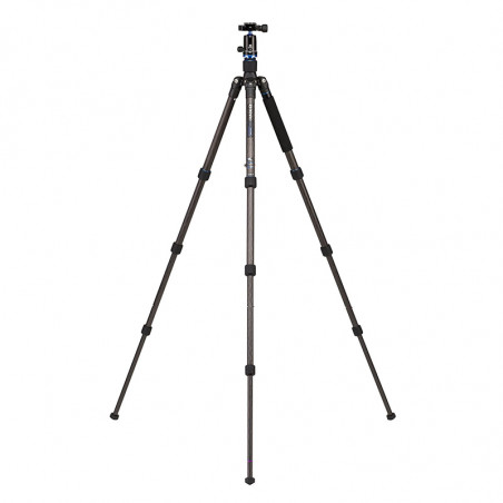BENRO Trepied Travel Angel Kit Series 1 Carbon 4 section V0 Head - FTA18CV0
