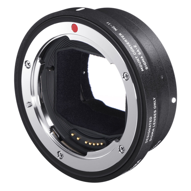 Sigma MC-11 - Bague d'adaptation d'objectif Canon EF - Sony E-mount - pour Sony Cinema Line; a VLOGCAM; a1; a1 II; a6700; a7 IV; a7 V; a7C II; a7CR; a7R V; a9 III