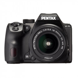 PENTAX K70 Noir + 18-50 D-AL DC WR RE Garanti 3 ans