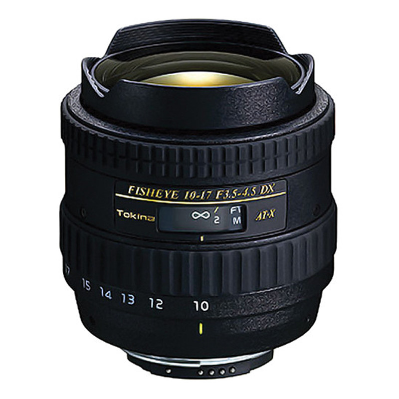 TOKINA Objectif AT-X AF DX 10-17mm (compatible avec Nikon)