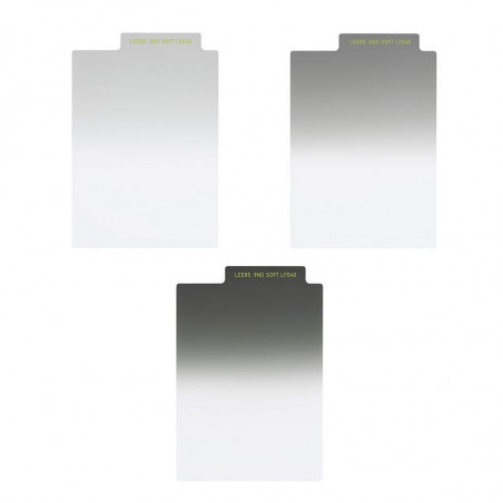 LEE FILTERS Jeu de 3 filtres dégradés LEE85 ND Soft 0.3. 0.6. 0.9ND - L85NDGSS