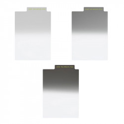 LEE FILTERS Jeu de 3 filtres dégradés LEE85 ND Medium 0.3. 0.6. 0.9ND - L85NDGMS