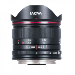 LAOWA Objectif 7.5mm f/2 MFT (4/3) lightweight noir