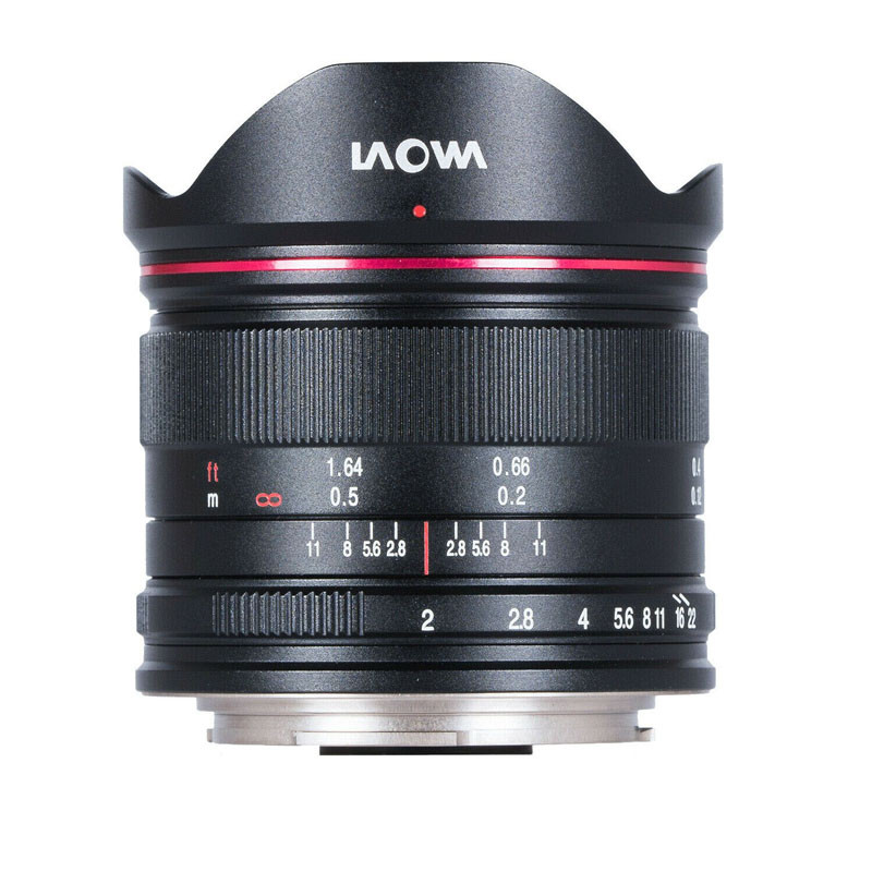 LAOWA Objectif 7.5mm f/2 MFT (4/3) lightweight noir