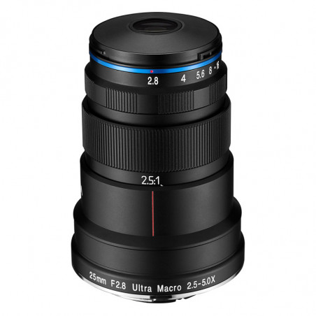 LAOWA Objectif 25mm f/2.8 Macro compatible avec Pentax