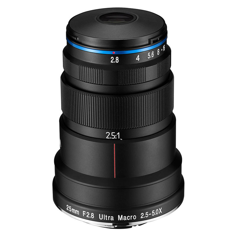 LAOWA Objectif 25mm f/2.8 2.5-5x Ultra Macro compatible avec monture L