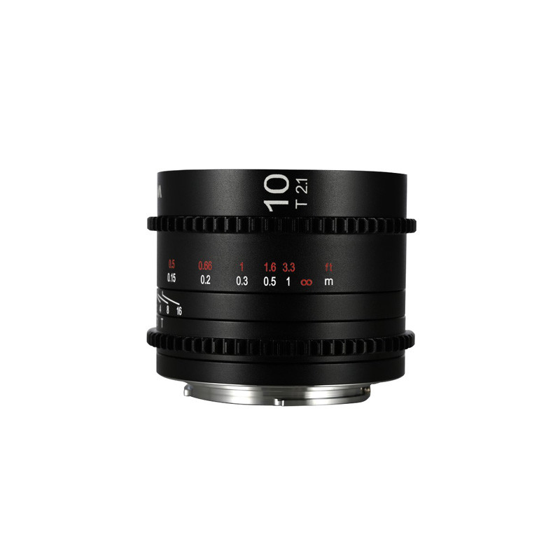 LAOWA Objectif 10mm T2.1 Zero-D MFT Cine compatible avec Micro 4/3