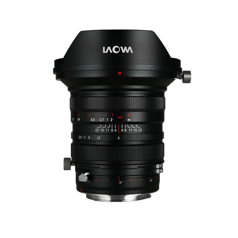LAOWA Objectif 20mm f/4 Zero-D Shift compatible avec Fuji GFX