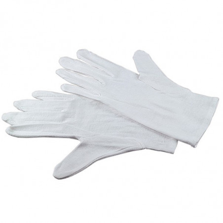 KAISER GANTS COTON BLANC - 3 paires - taille 12 - KAI6367