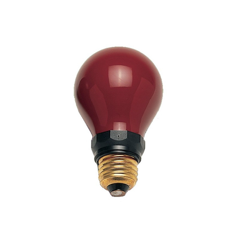 KAISER Lampe inactinique pour laboratoire. 15 W. 230 V. E27. Rouge - KAI4227