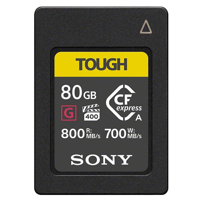 SONY Carte Cfexpress Tough 80 Go R800/W700 Type A