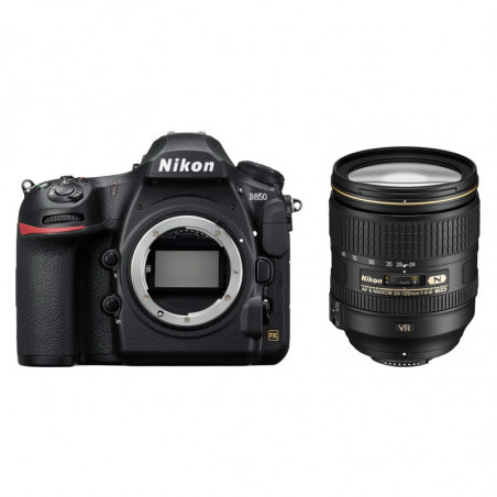 NIKON Reflex D850 + Objectif AF-S 24-120 mm f/4 G ED VR Garanti 3 ans