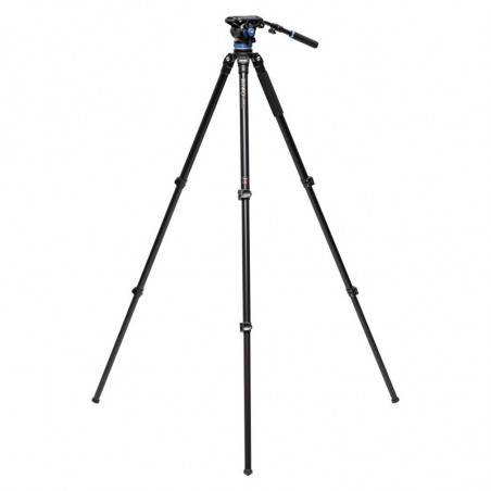 BENRO Trepied vidéo A373FB avec rotule FS6PRO