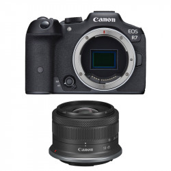 CANON EOS R7 + RF-S 18-45mm f/4.5-6.3 IS STM Garanti 3 ans