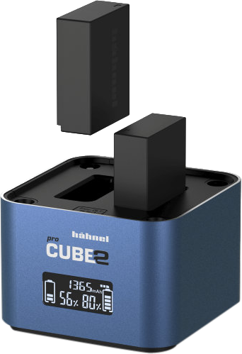 HAHNEL ProCube2 Chargeur compatible avec Panasonic DMW-BLC12. BLF19. BLJ31. BLK-22