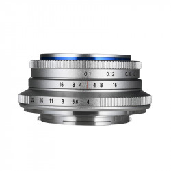 LAOWA Objectif 10mm f/4 Cookie Silver Compatible avec Fuji X