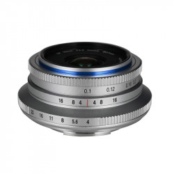 LAOWA Objectif 10mm f/4 Cookie Silver Compatible avec Fuji X