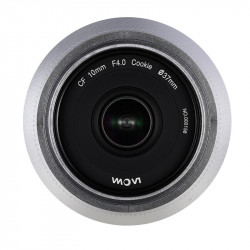 LAOWA Objectif 10mm f/4 Cookie Silver Compatible avec Fuji X