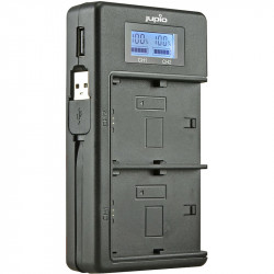 JUPIO Chargeur double compatible avec SONY NP-FZ100