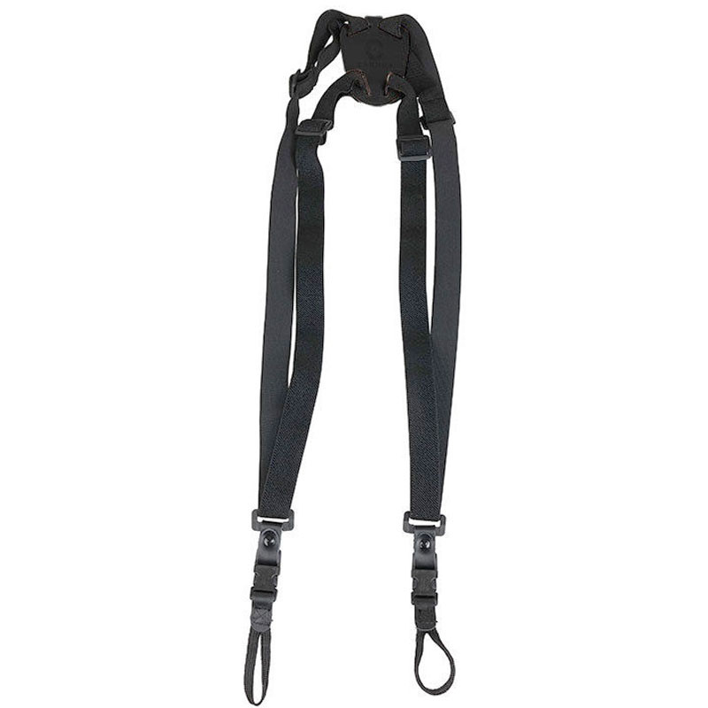 Harnais Op/Tech Bino-Cam Pour Jumelles Ou Appareil Photo - Capacité 6.8 Kg, Nylon Réglable, Avec Connecteurs Uni-Loop