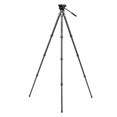 BENRO Trepied Vidéo Carbone Tortoise 24CLV+S4PRO - TTOR24CLVS4PRO