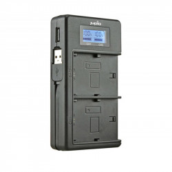 JUPIO Chargeur double compatible avec CANON LP-E6N