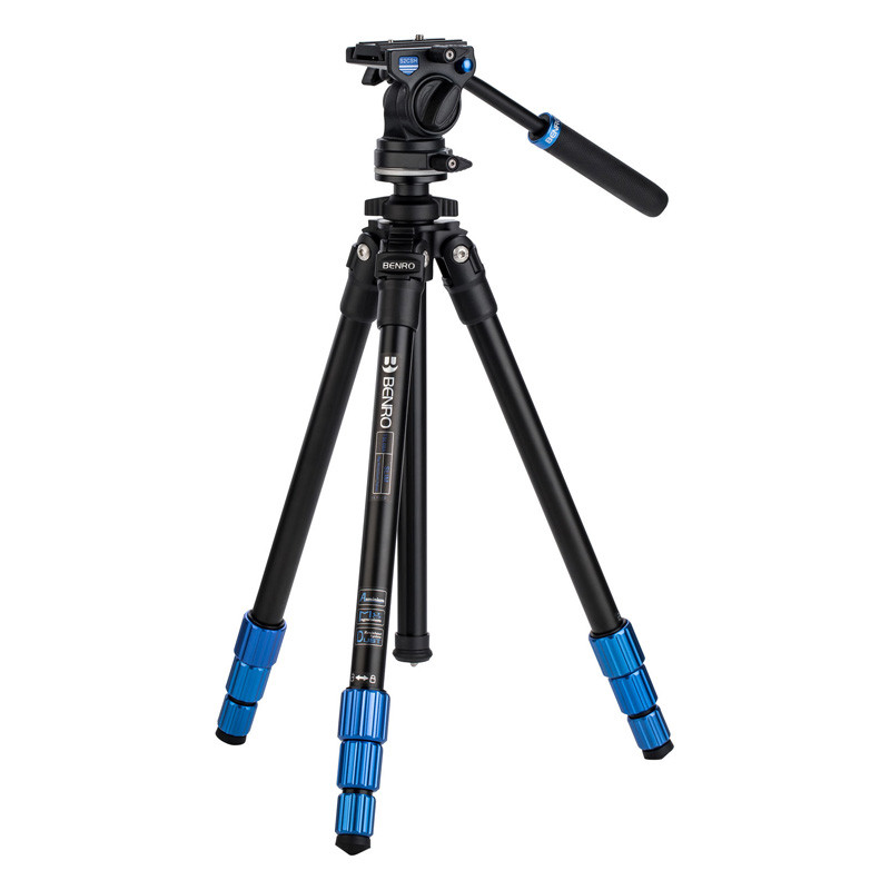 BENRO Kit Trepied Slim Vidéo + Tête S2C - TSL08AS2CSH