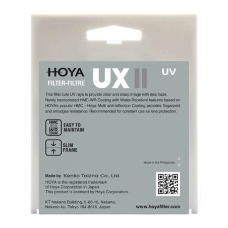 HOYA Filtre UV UX 55mm MKII