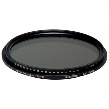 STARBLITZ Filtre densité neutre variable ND2-ND400 77mm