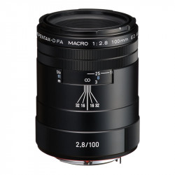 PENTAX Objectif HD DFA 100mm Macro f/2.8 ED AW Noir Garanti 2 ans